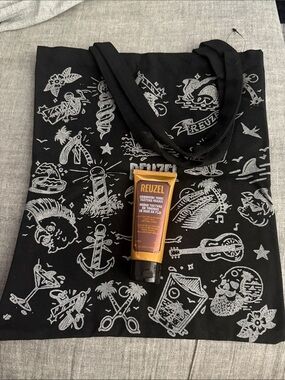 Reuzel Hair Grooming Tonic Cream & Tote Bag